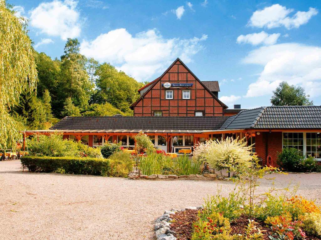 Hotel Weinschanke Rohdental Hessisch Oldendorf Exteriör bild