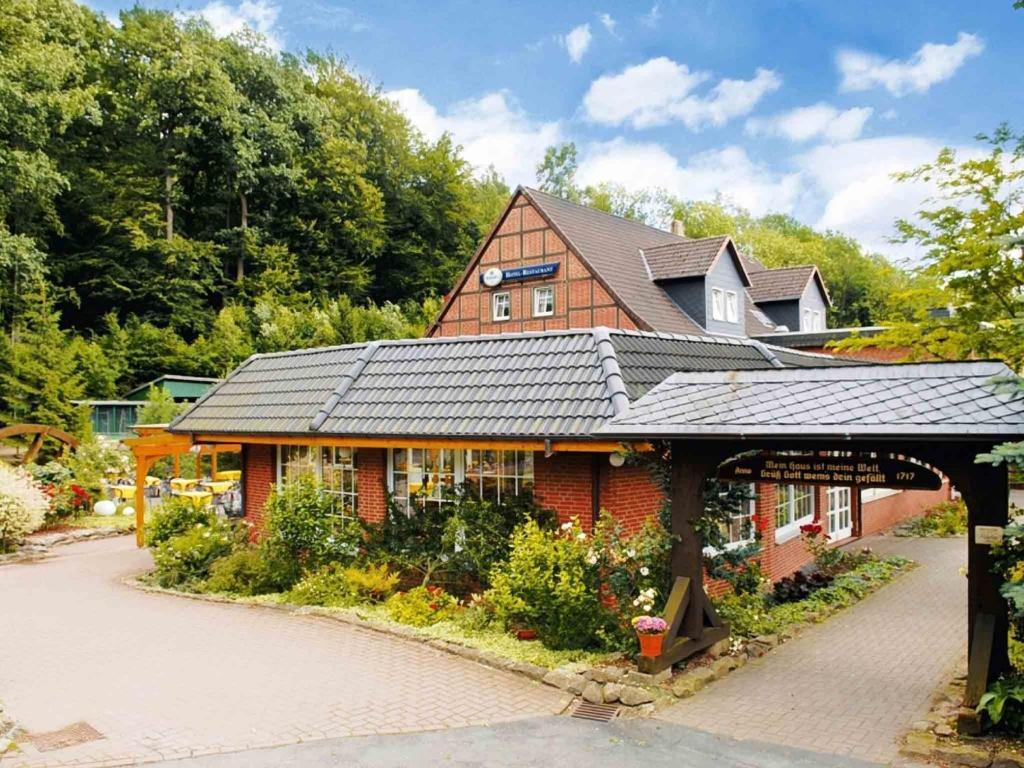 Hotel Weinschanke Rohdental Hessisch Oldendorf Exteriör bild